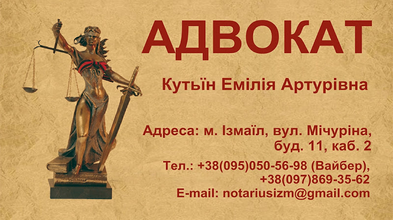 Адвокат Кутьїн Емілія